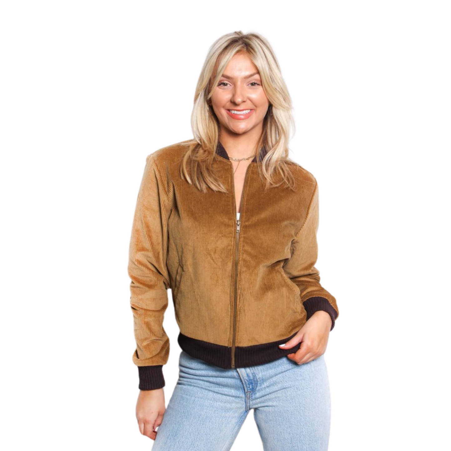 Corduroy Bomber Jacket (XS-L)