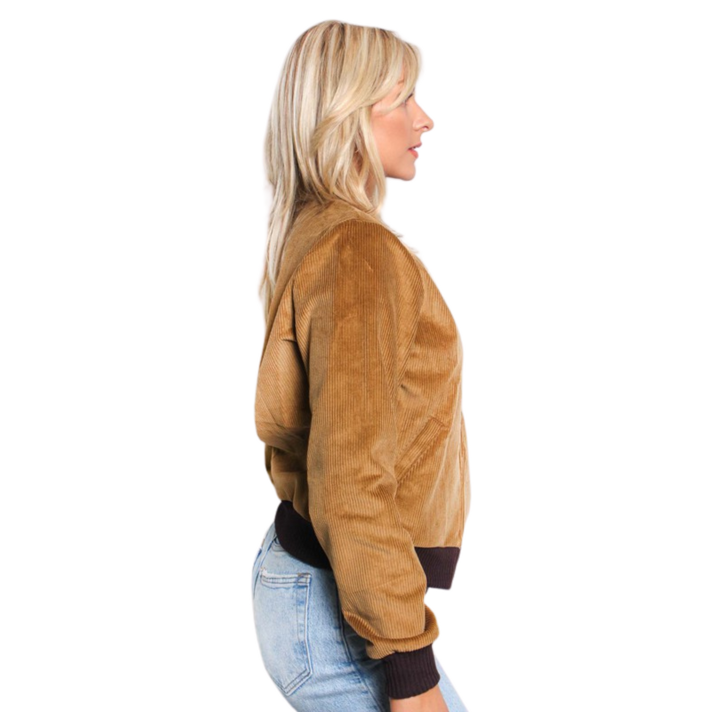 Corduroy Bomber Jacket (XS-L)