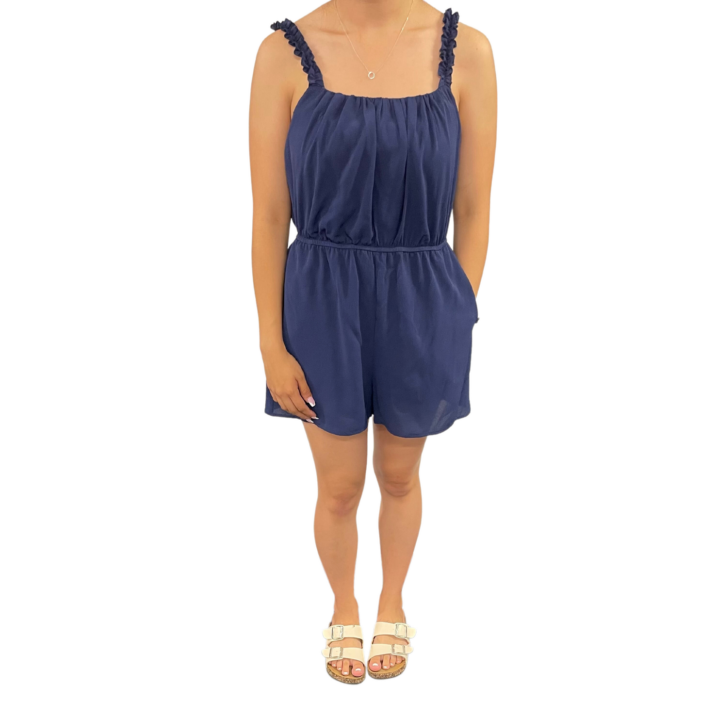 Speechless Romper Navy Blue (XS-XL)