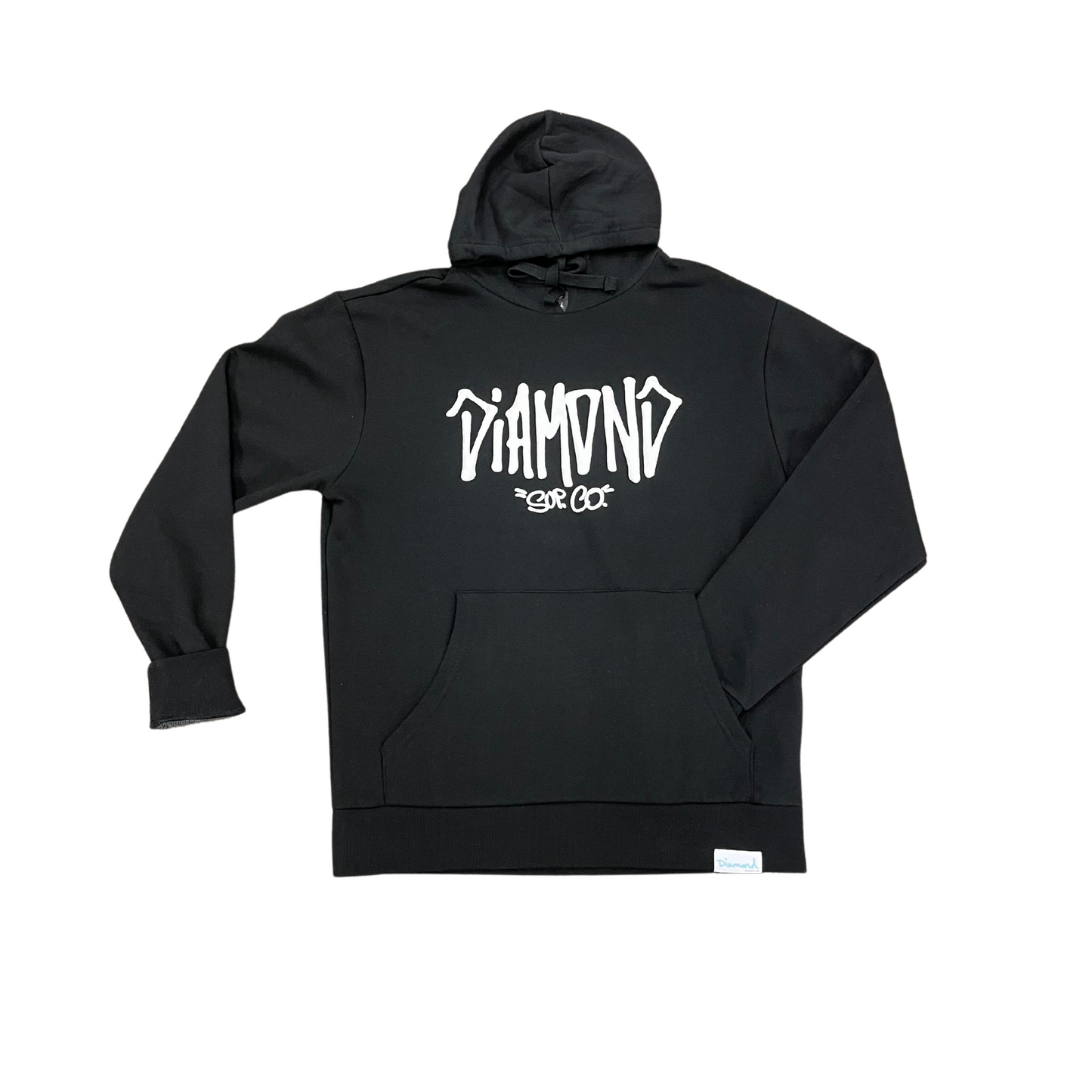 Diamond OG Script Hoodie Black (S-2XL)