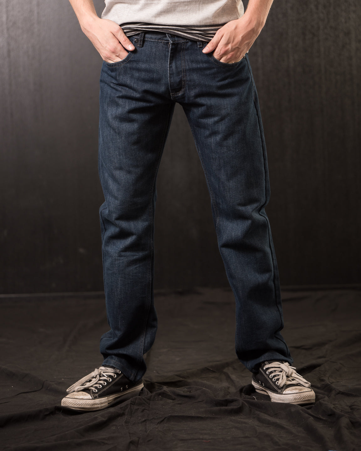 Hawks Bay Slim Dark Wash Denim (30X30-38X32)