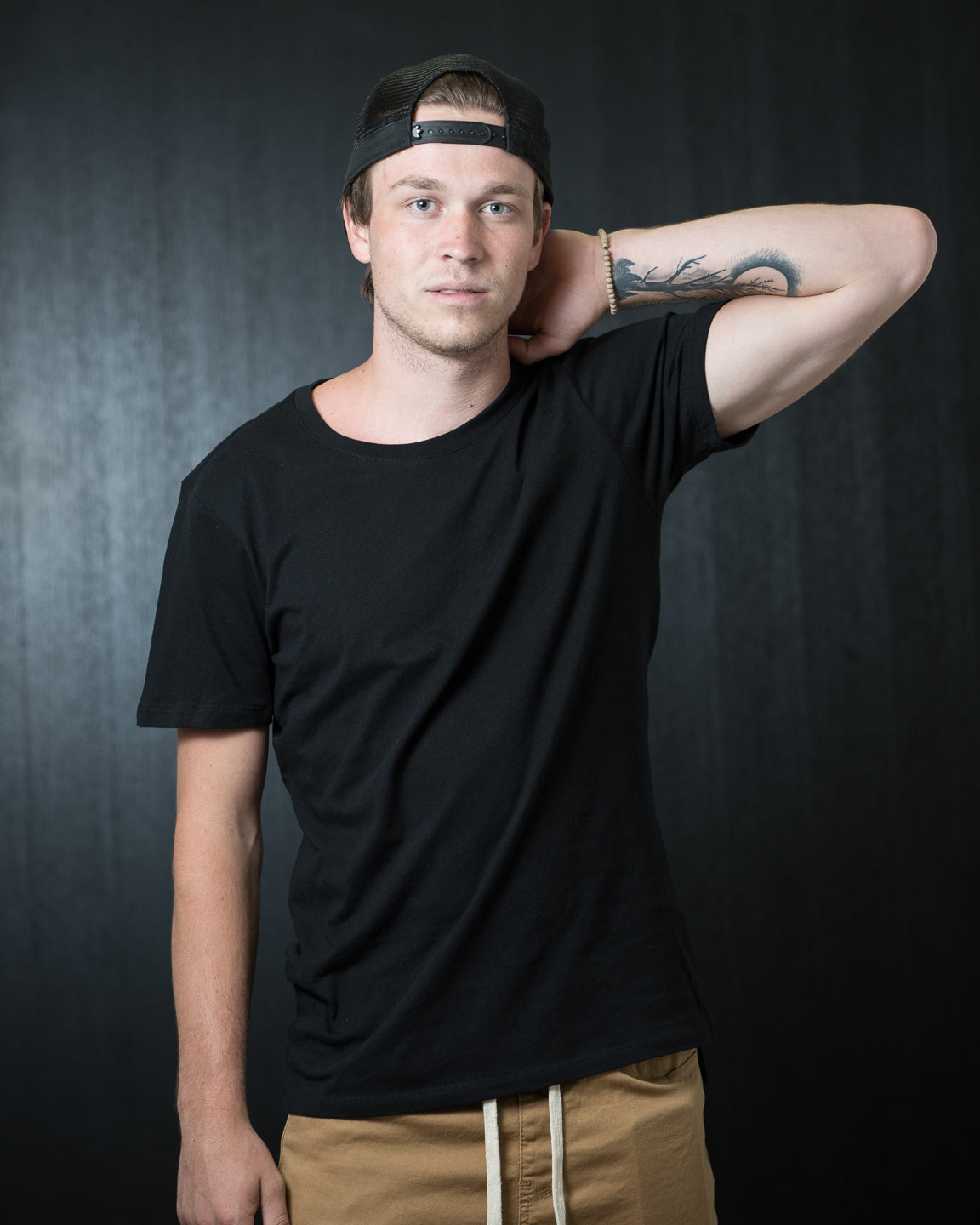 ActiveBasic Round-Neck Cotton Tee (S-XL)