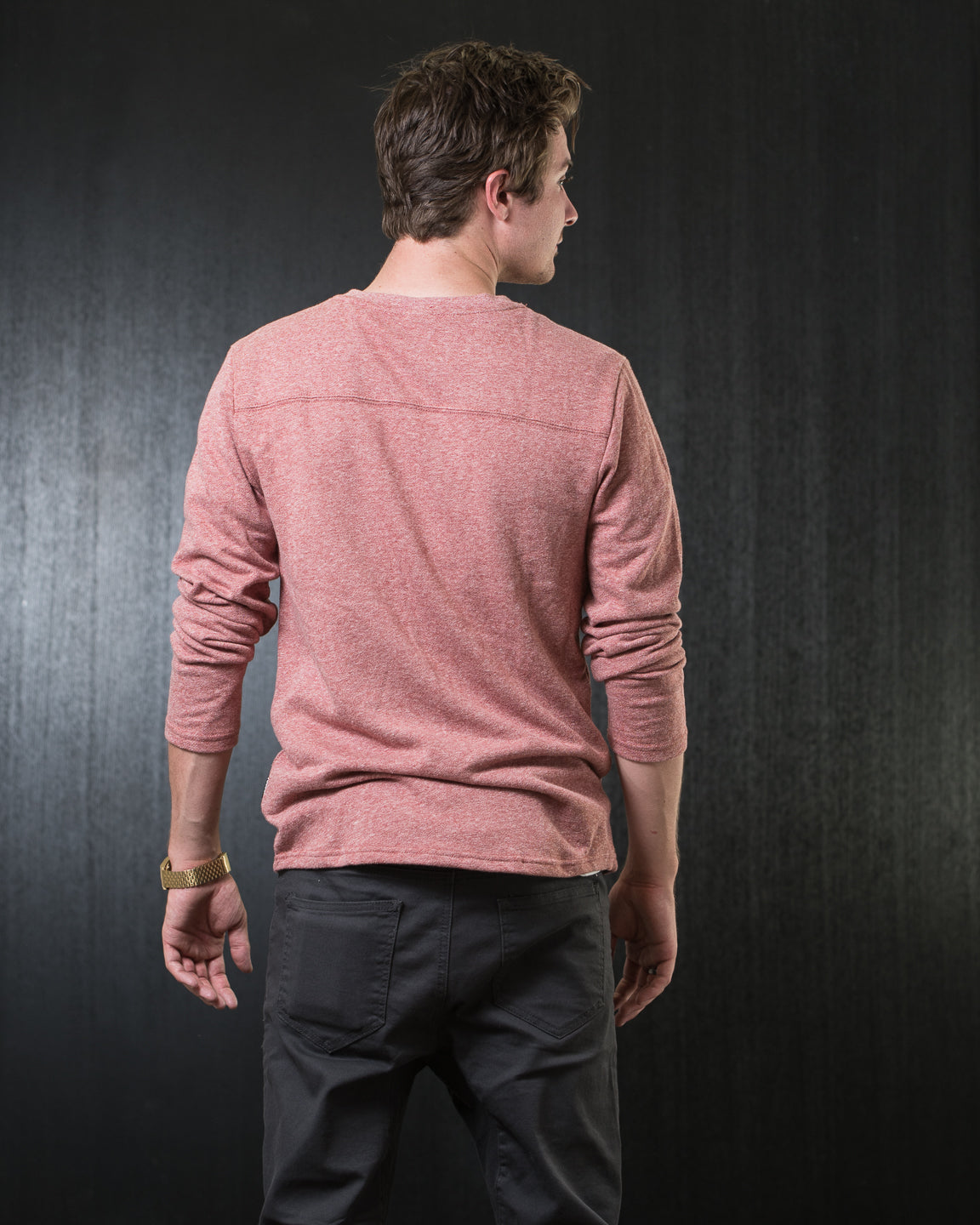 Volcom Red Tribal Pocket Sweater