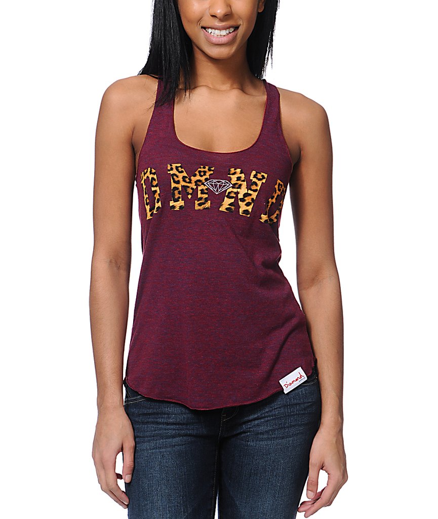 Diamond Cheetah Tank Women's (S-L)