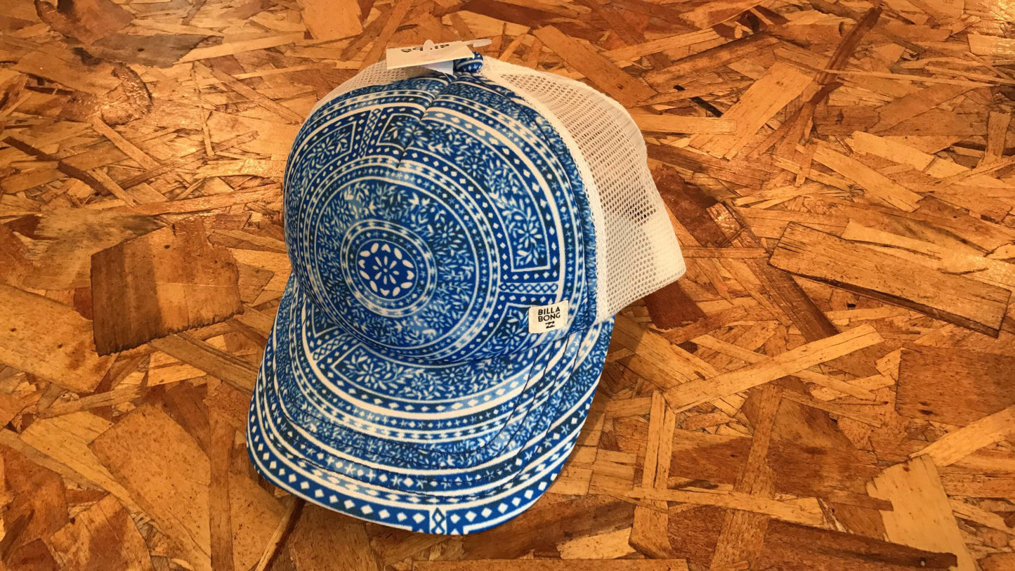 Billabong Blue Printed SnapBack