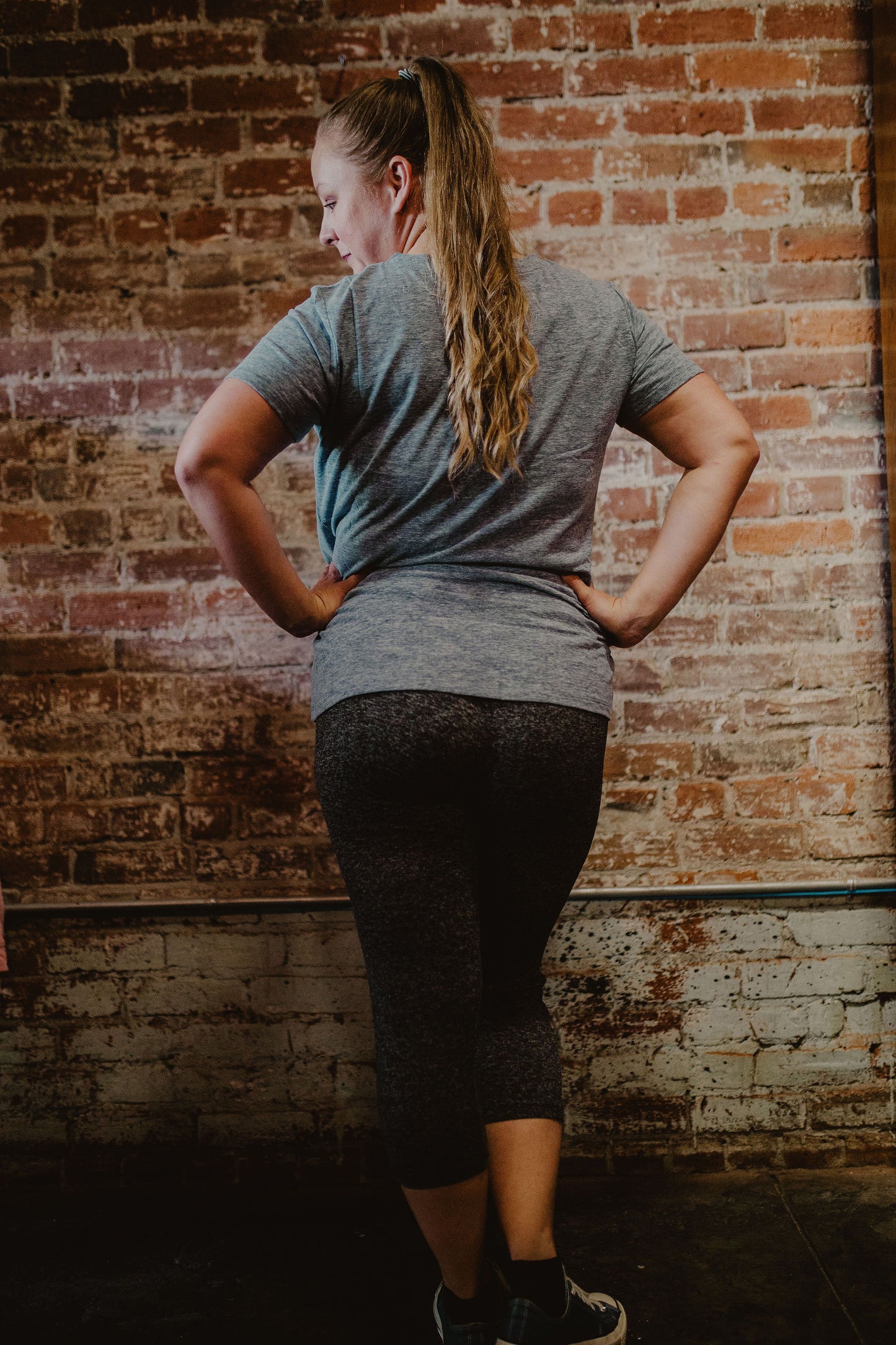 Vivilish Active Mid Calf Leggings Charcoal (XS-XL)