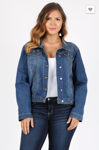 3xl clearance jean jacket