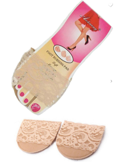 Foot & High Heel Nursing Pads (Black or Nude)