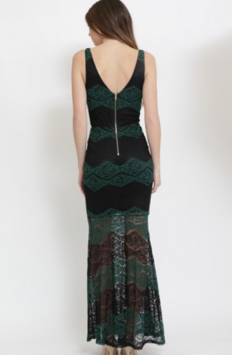 Clara Story Maxi Dress (Burgundy OR Green S-L)