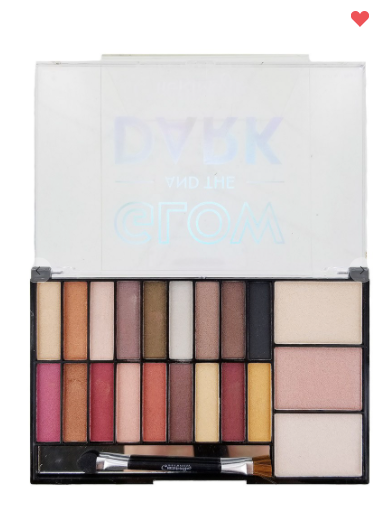 Glow And The Dark Cherimoya Eyeshadow & Highlight Mermaid Palette