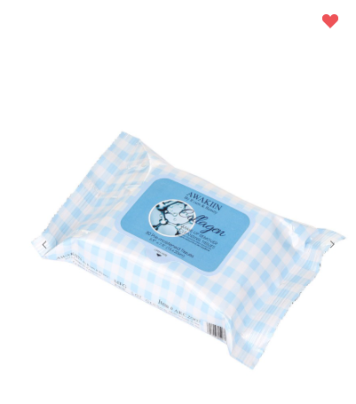 Risen & Beauty's Awakiin Make Up Remover/Cleansing Wipes (Charcoal OR Collagen)