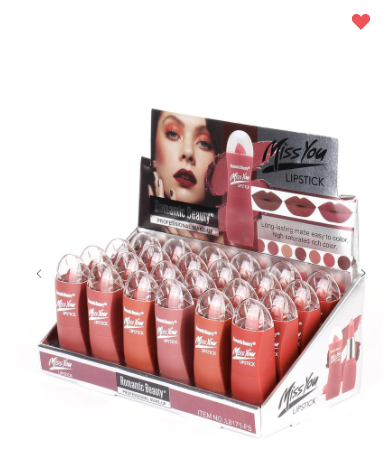 Romantic Beauty Miss You Lipstick (6 Different Colors!)