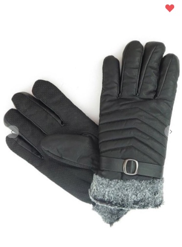 Minky Gloves (Black or Brown)