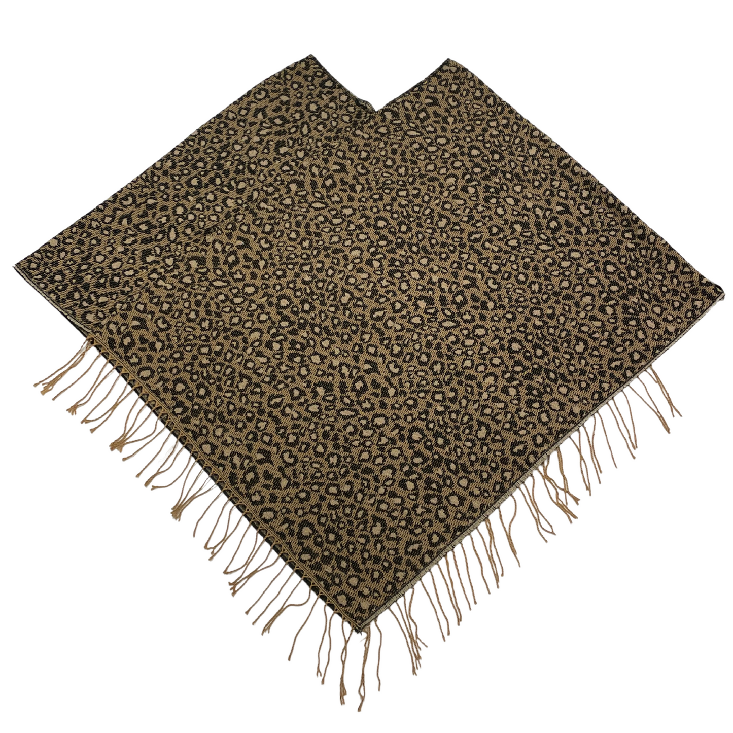 Justin&Taylor Knit Cheetah Poncho (One Size)