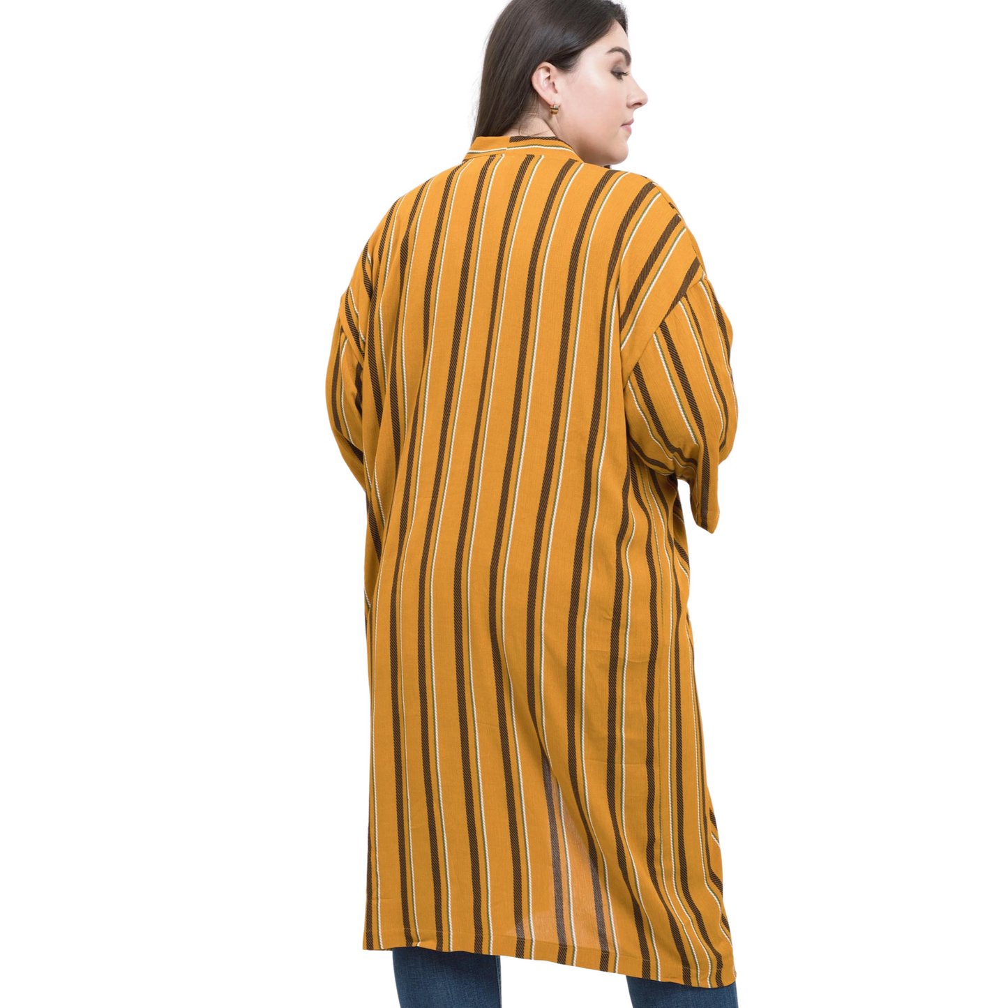 Blu Pepper Plus Size Ethnic Cardigan (1XL-3XL)