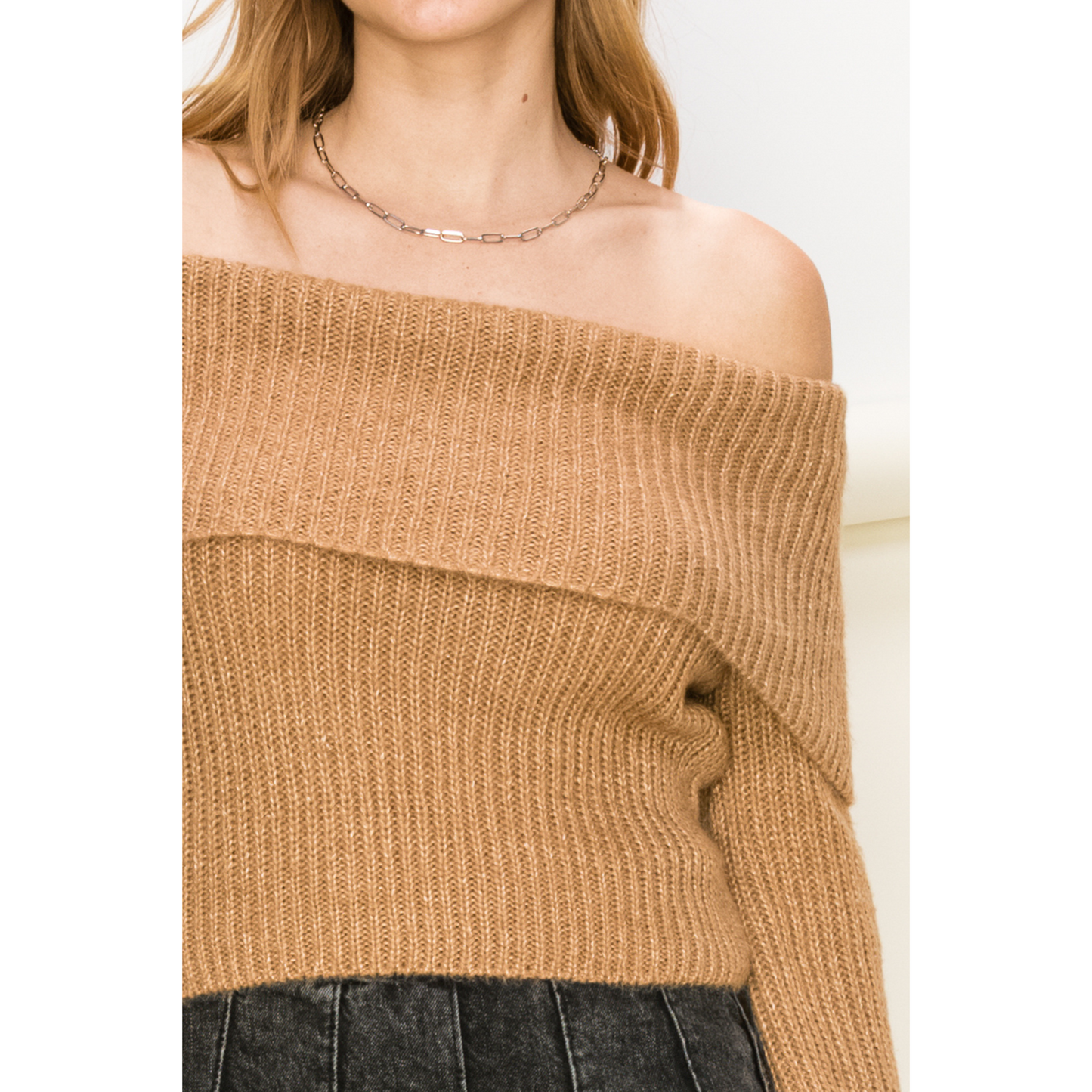 Hyfve Knit Turtle Neck Sweater W/ Bell Sleeves (3 Colors! S-L)