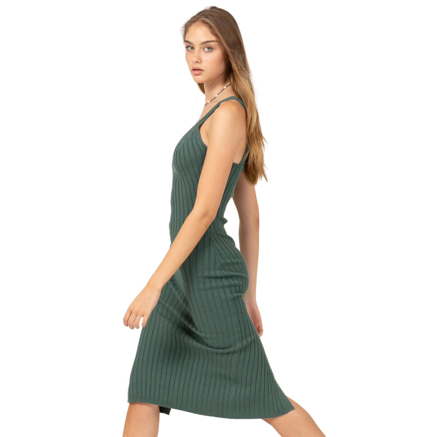 Double Zero Solid Knit Maxi Dress (2 Colors! S-L)