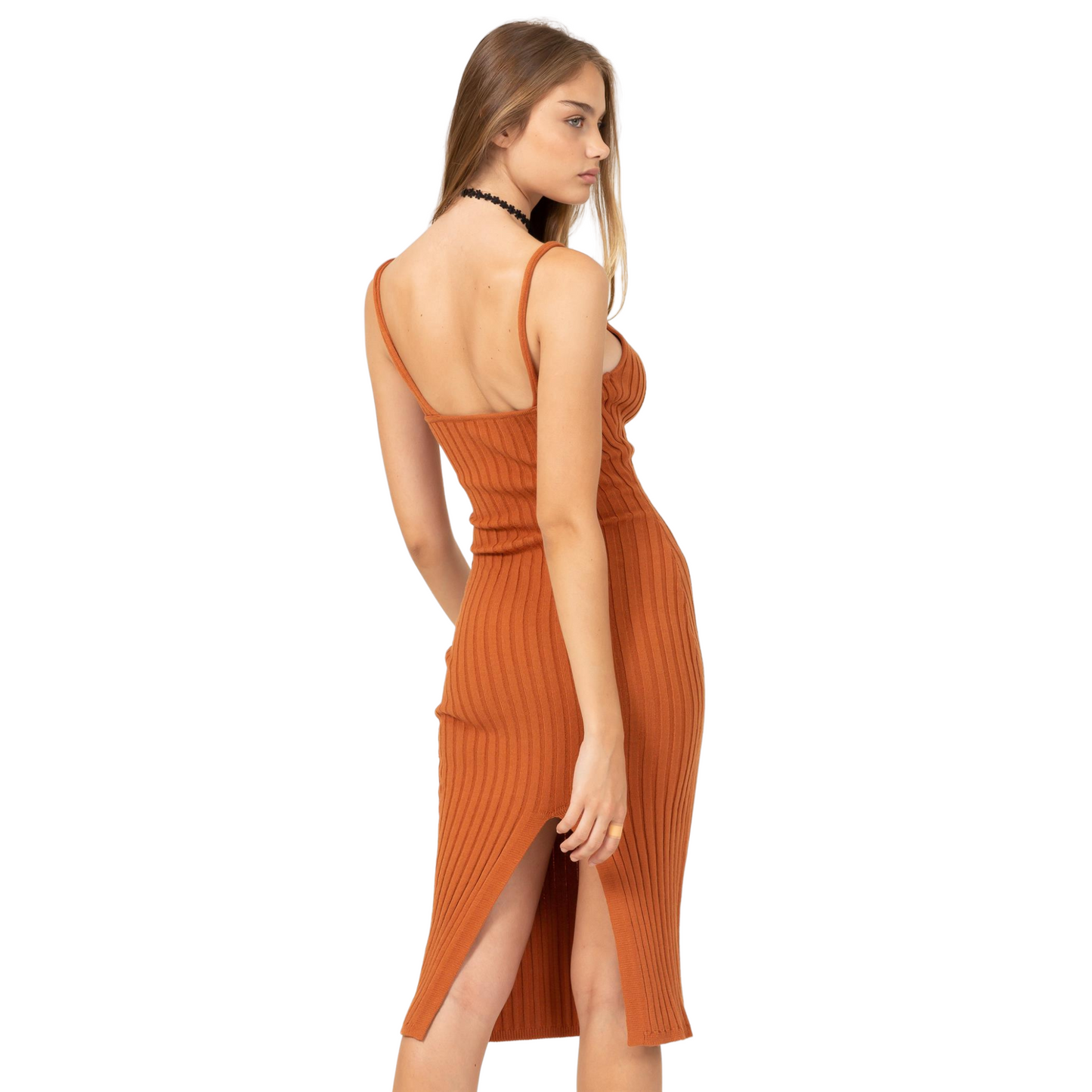 Double Zero Solid Knit Maxi Dress (2 Colors! S-L)