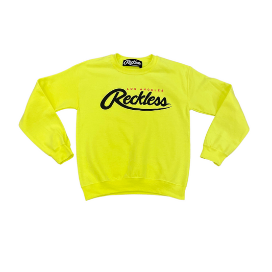 Young & Reckless Crewneck Tan or Yellow (S-2XL)