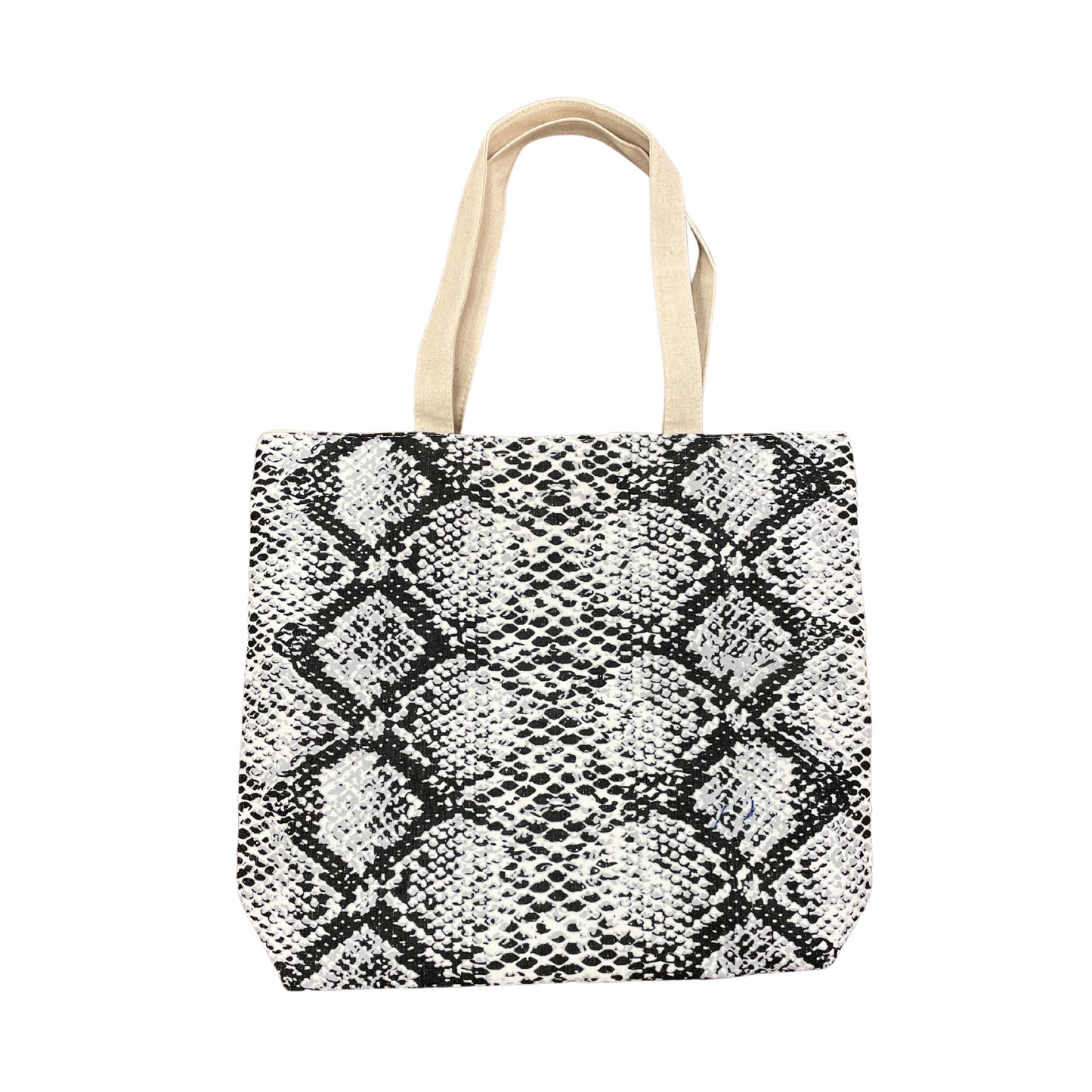 Justin&Taylor Snake Print Reusable Tote Bag