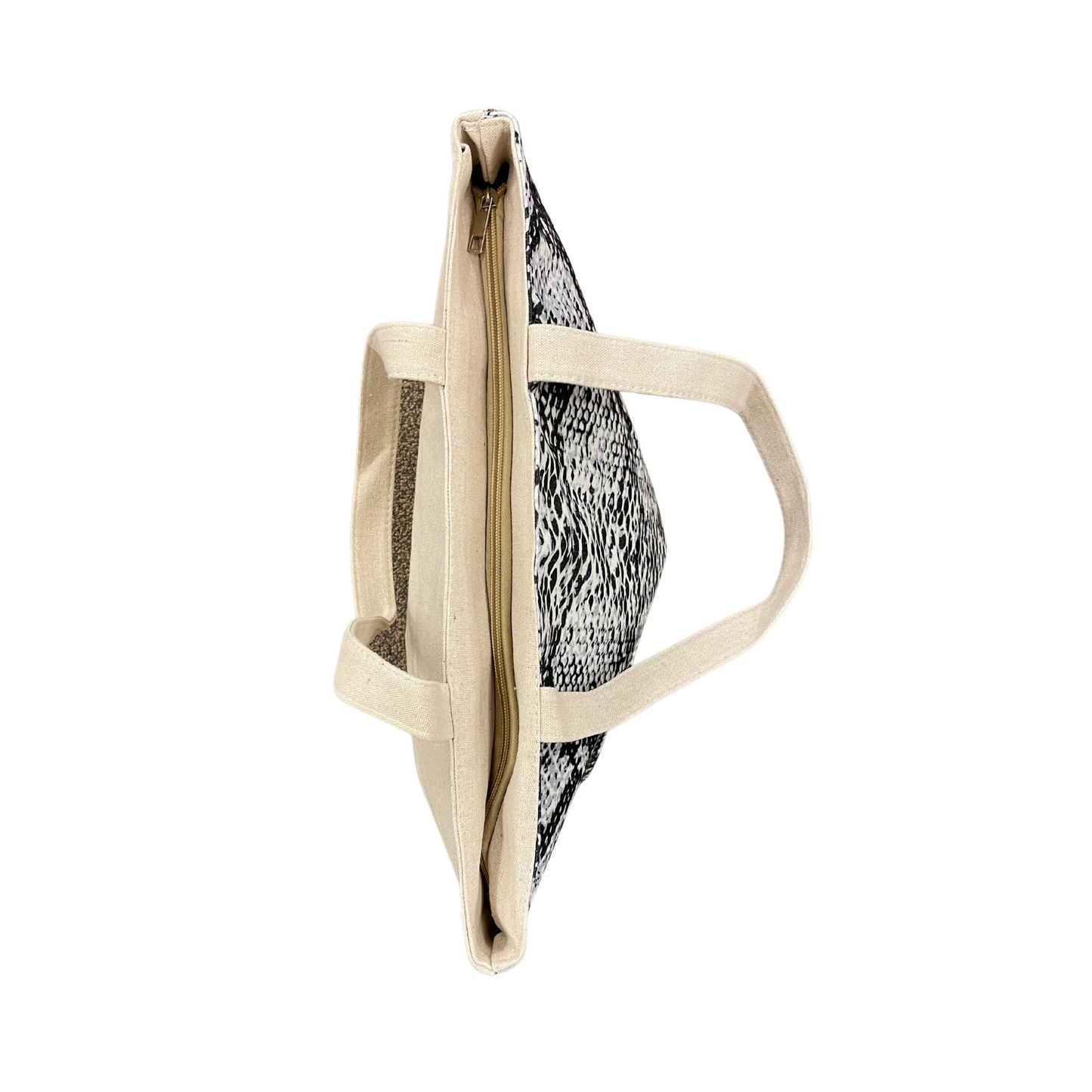 Justin&Taylor Snake Print Reusable Tote Bag