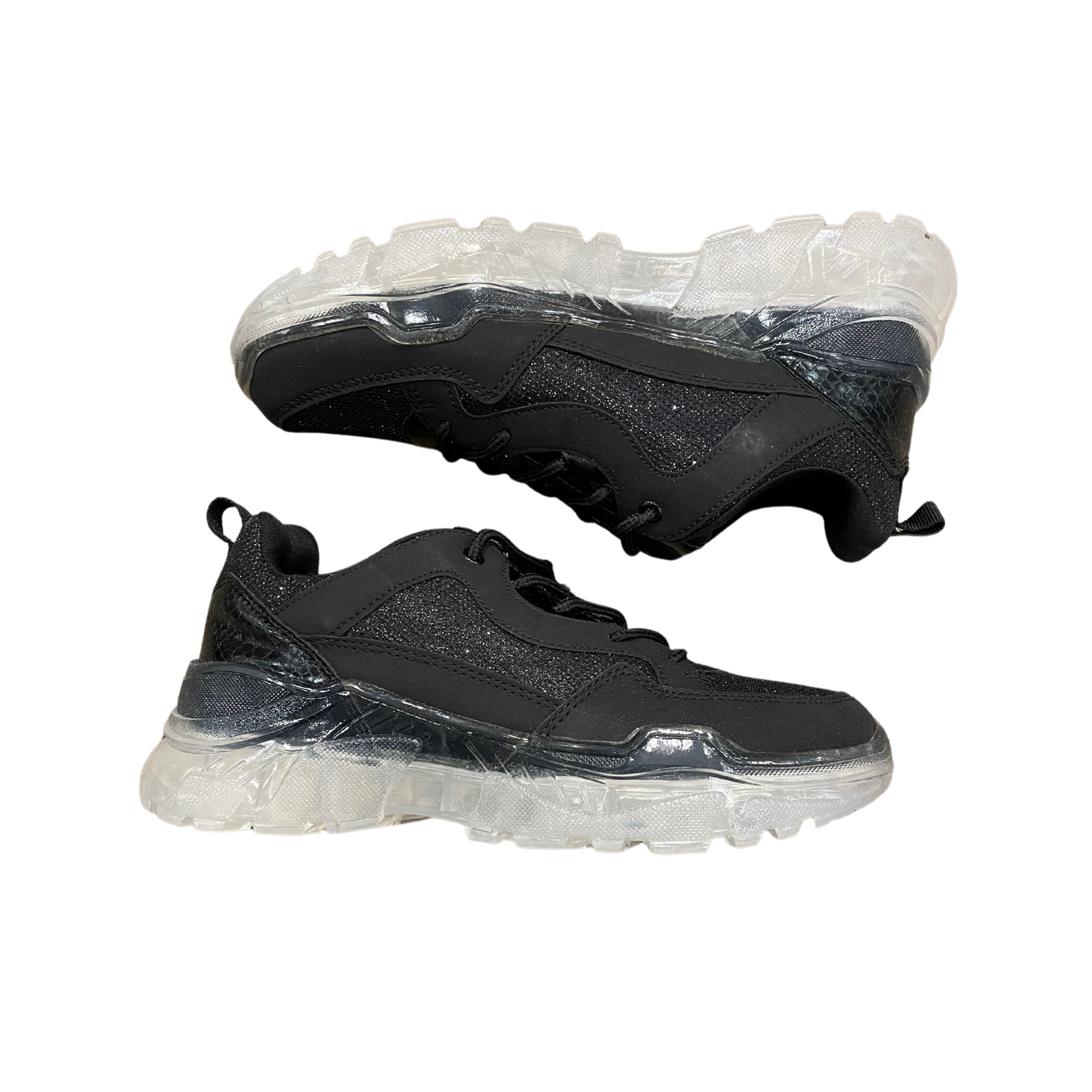 Black Sequin Sneaker (6-11)
