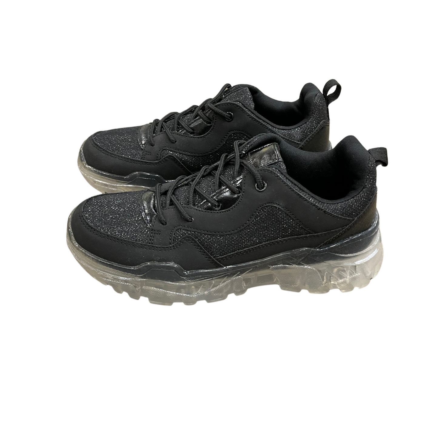 Black Sequin Sneaker (6-11)