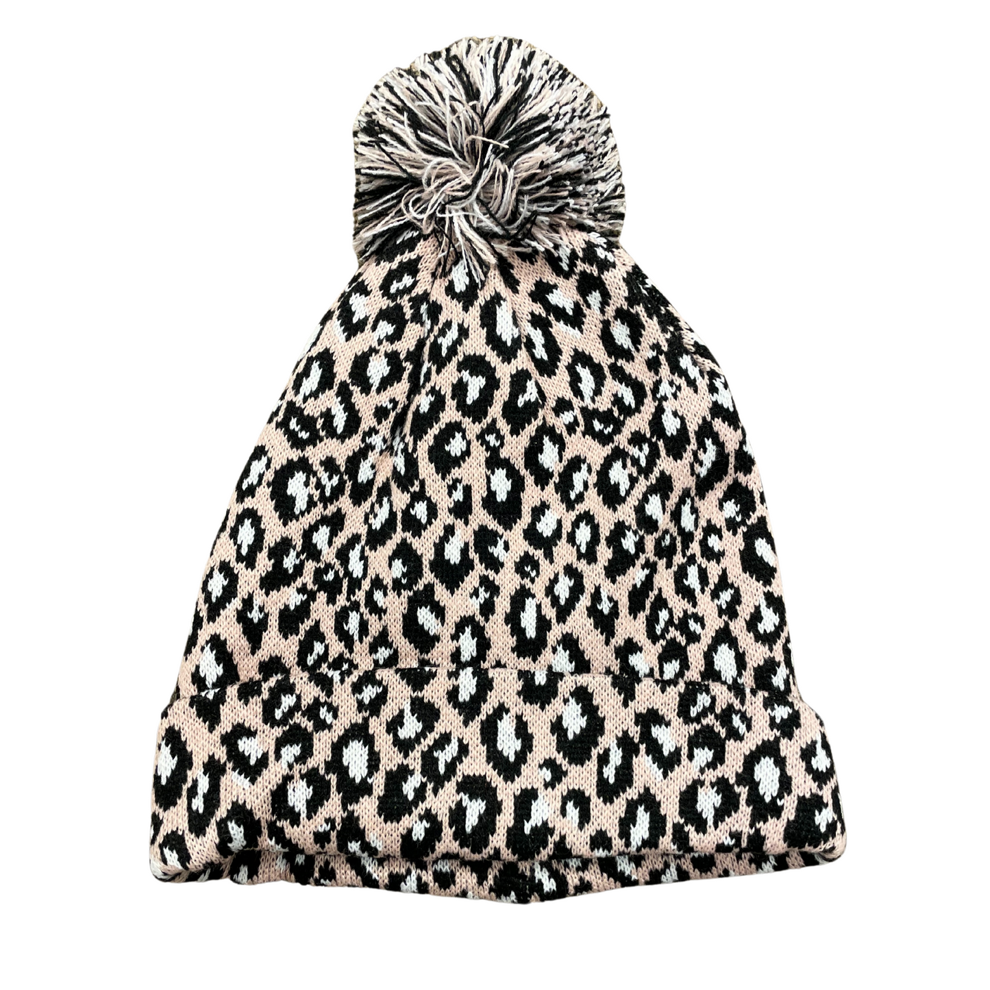 Justin&Taylor Pink Cheetah Beanie