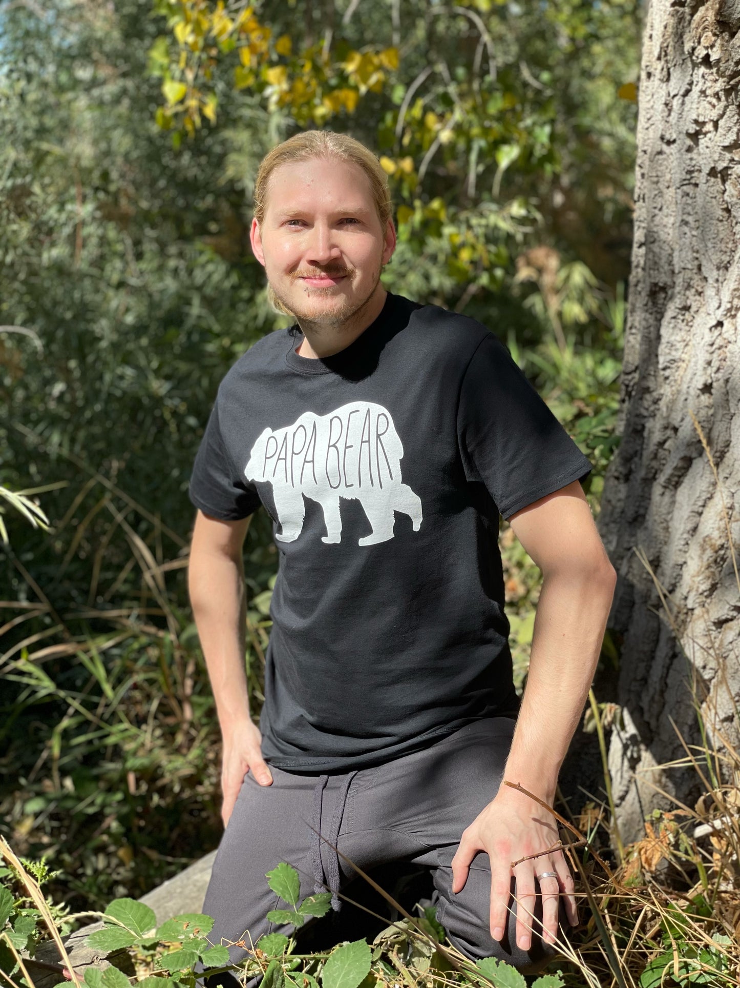 Free Culture Papa Bear Tee Black (S-3XL)