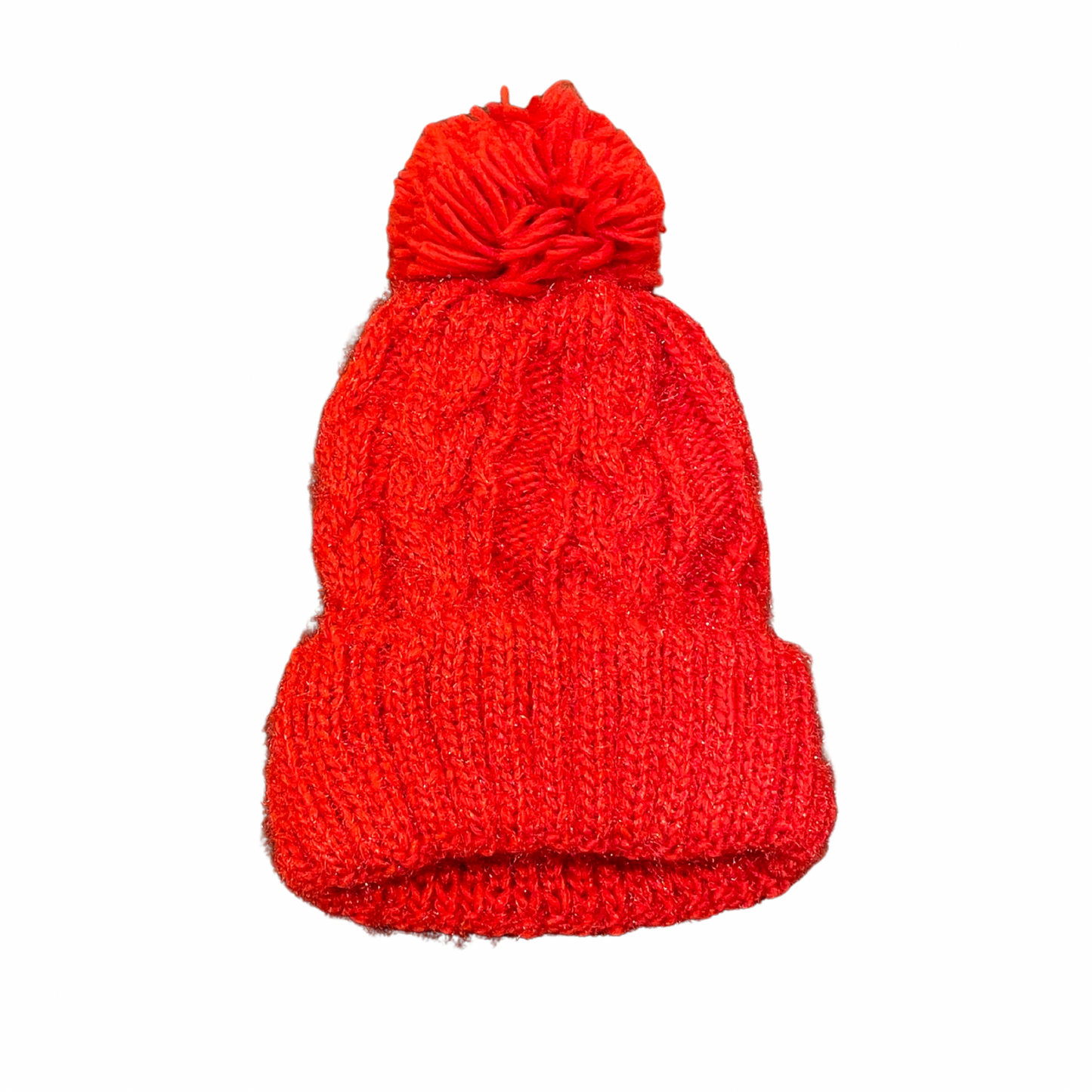 Aodiva Knit Beanie W/ Sherpa Liner (Red or Brown)