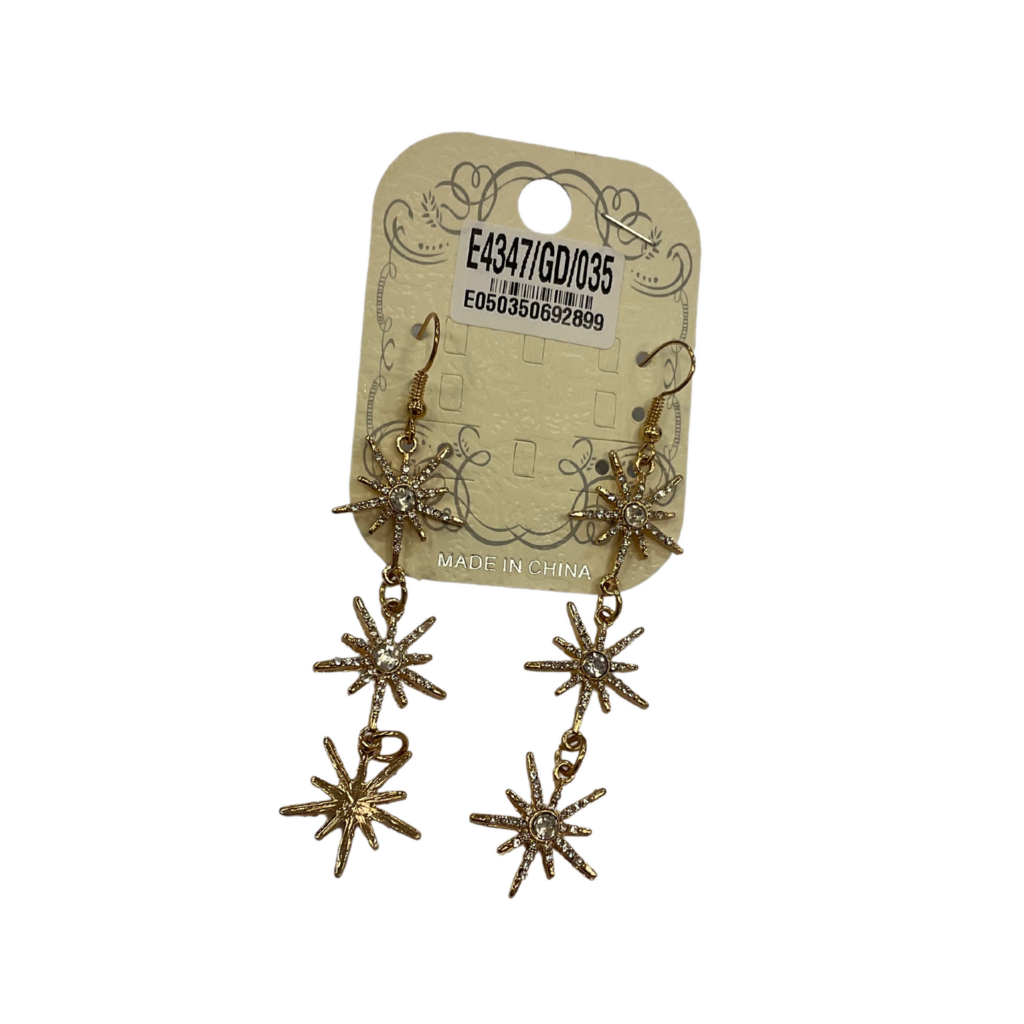 Star Dangle Earrings