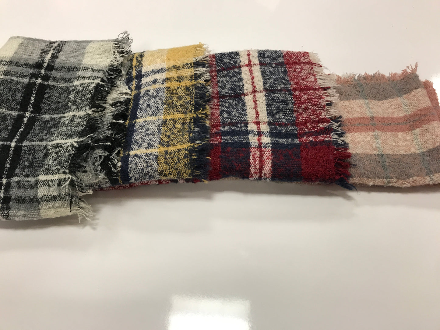 Plaid Infinity Scarves (4 Different Colors!)