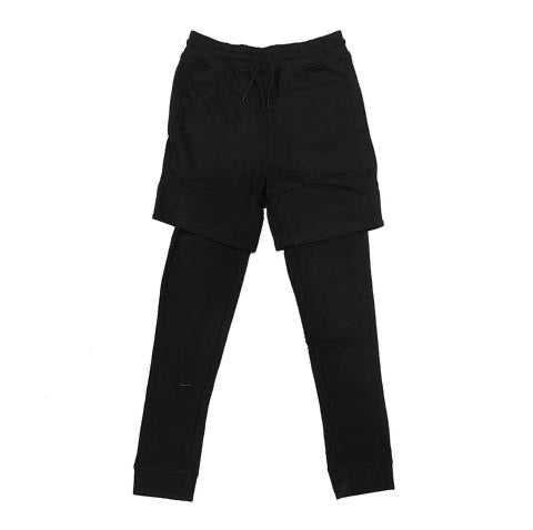Boy's Black Athletic Shorts/ Runner Leggings (S-XL)