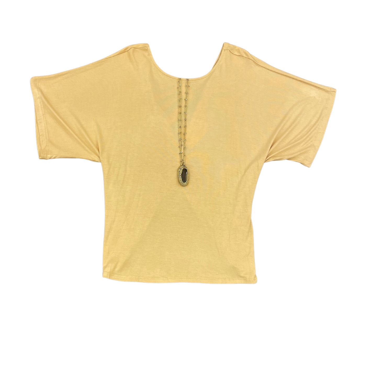 Hyfve Cross Back Tee Mustard (S-L)