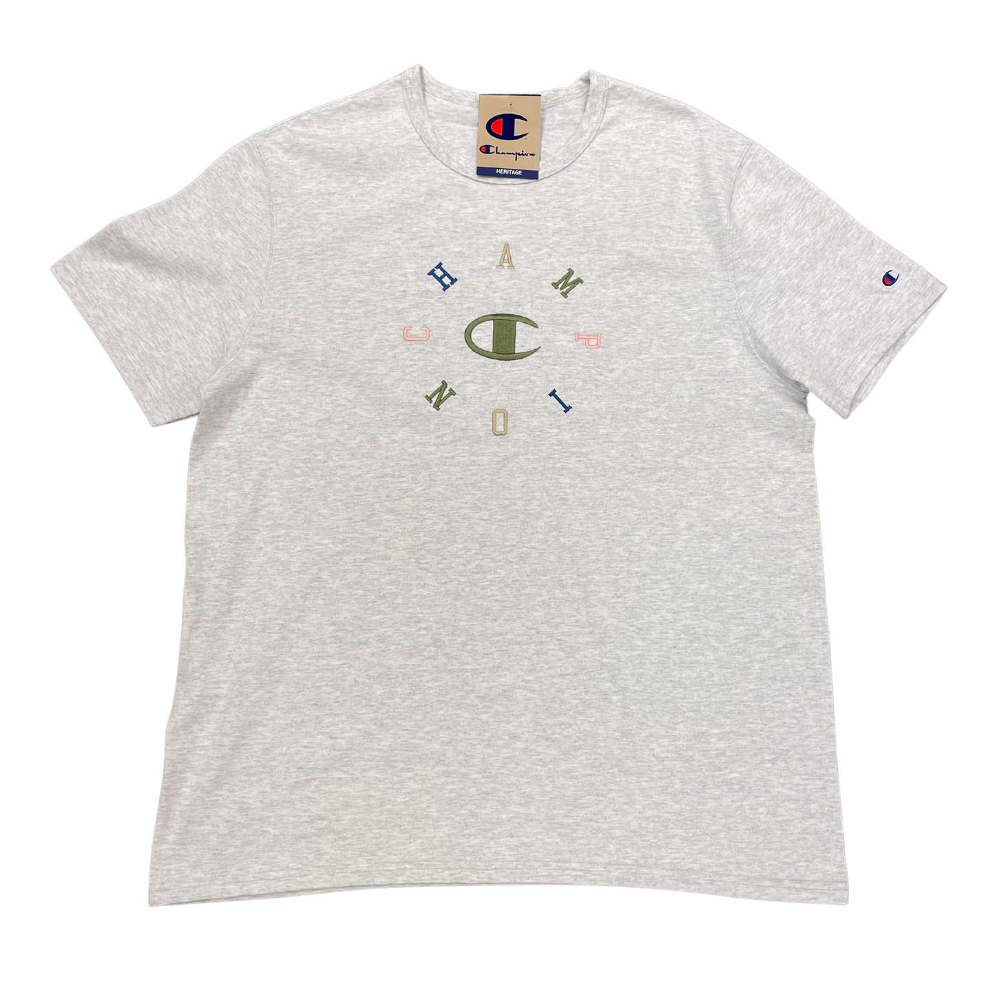 Champion Premium Embroidered Tee (2 Colors S-3XL)