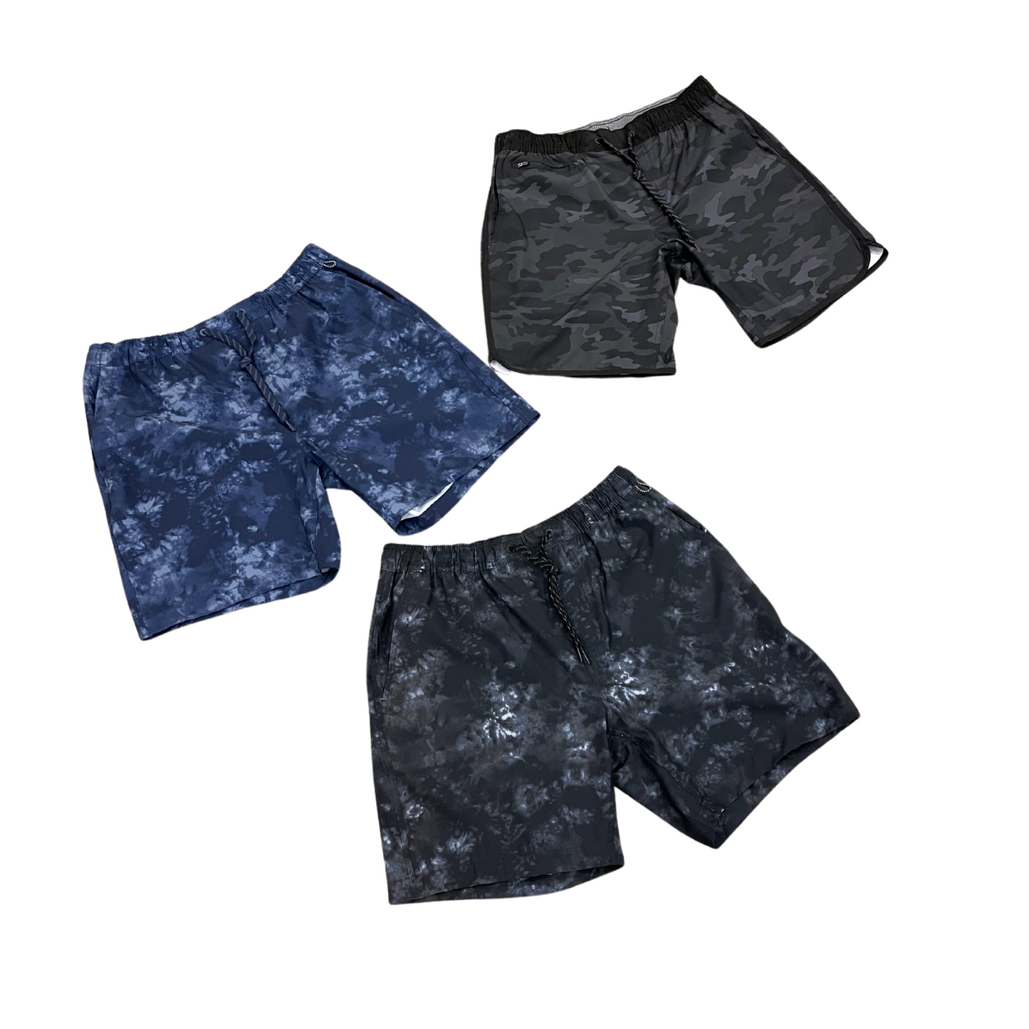 Burnside Printed Hybrid Short (3 Colors! S-2XL)