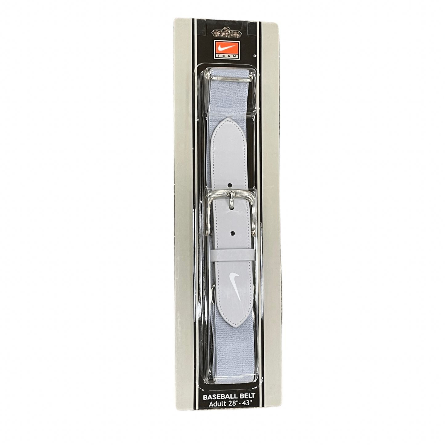 Nike Adjustable Baseball Belt Gray (28"-43")