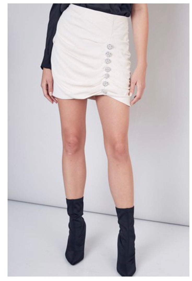 Do+Be Diamond Embellished Skirt (S-L)