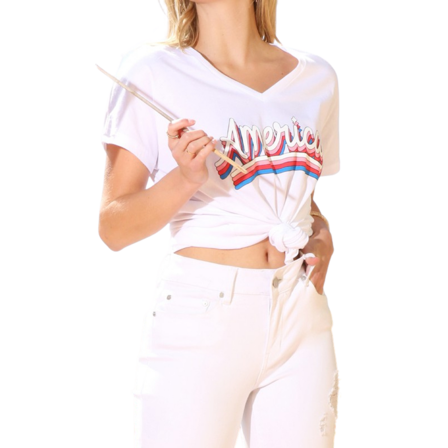 Ninexis America Graphic Tee (Black or White S-XL)