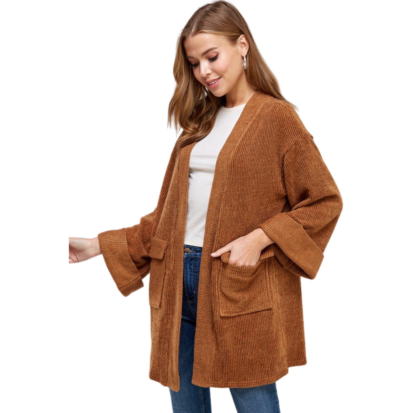 Sofy & Cozy Waffle Cardigan (S-L)