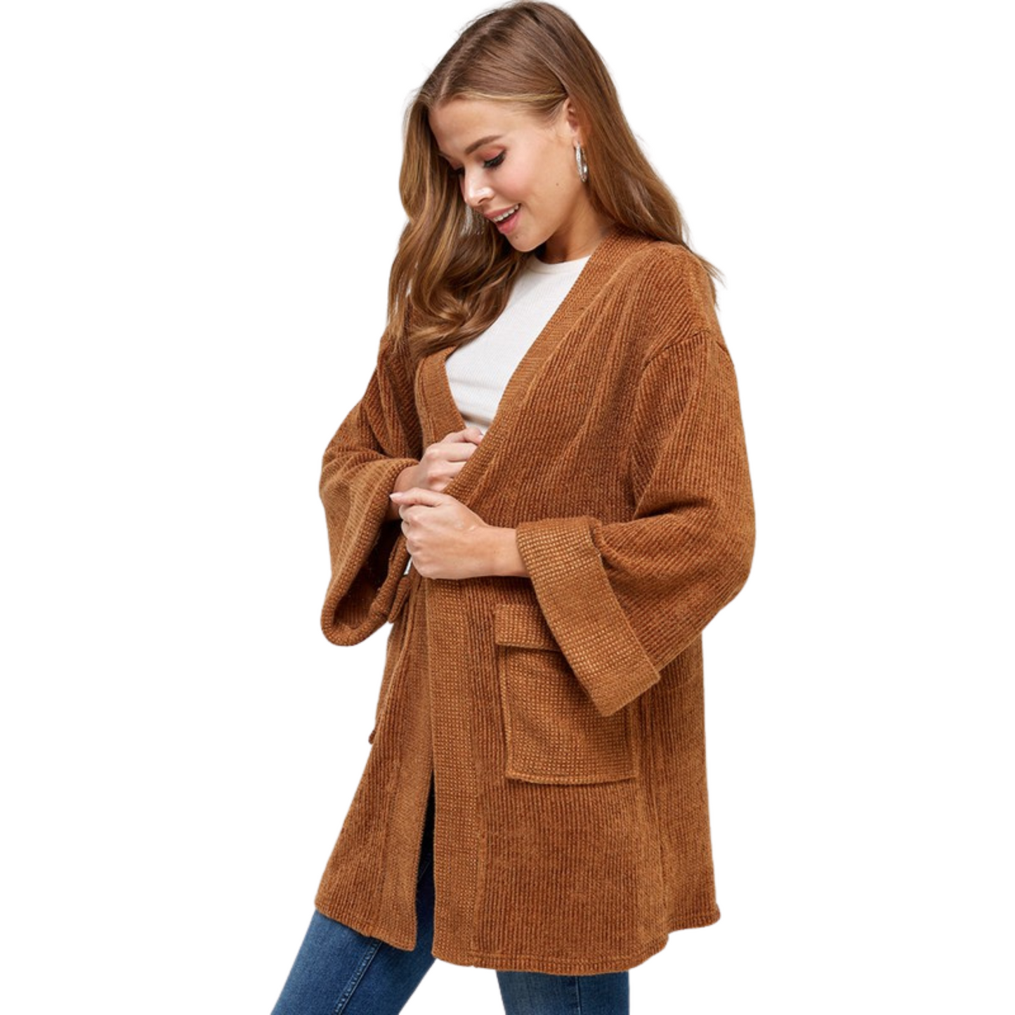 Sofy & Cozy Waffle Cardigan (S-L)