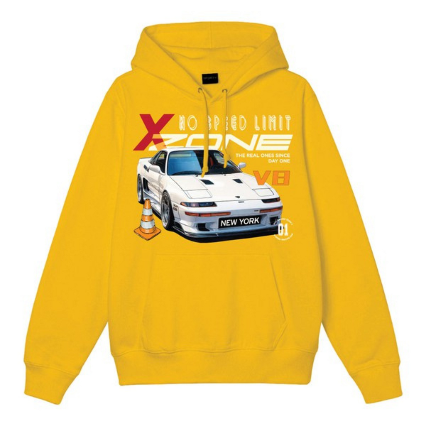 No Speed Limit Yellow Hoodie (M-3XL)