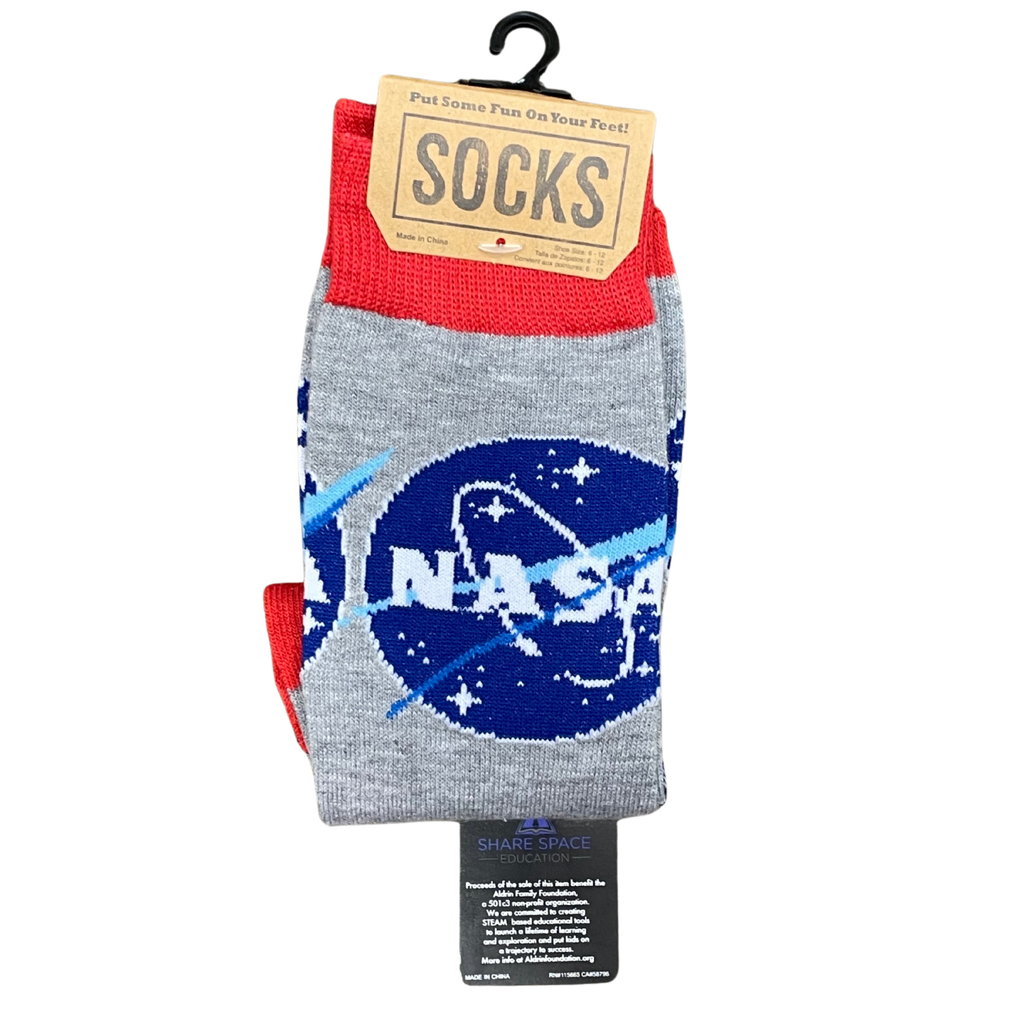NASA Socks (1 Pair)