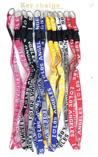 I <3 Los Angeles Lanyard (Available in 6 Colors!)