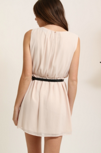 Beige Dress (Available in Sizes S-L)