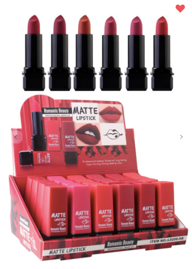 Romantic Beauty Matte Lipstick (Six Colors)