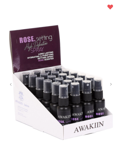 Awakiin Makeup Setting Spray Rose Scented