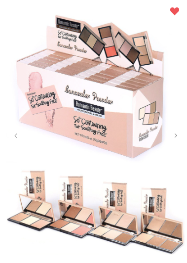 Romantic Beauty Concealer Powder (4 Different Color Palettes!)