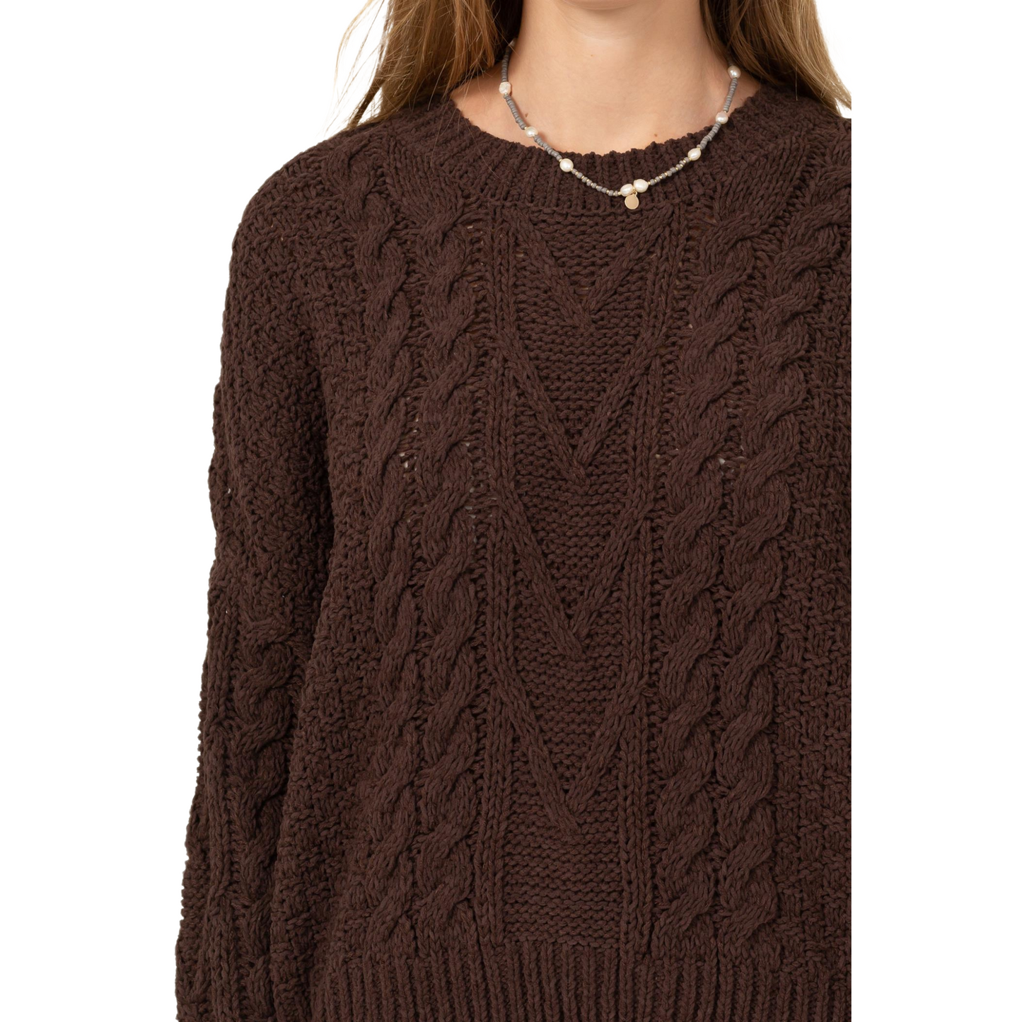 Double Zero Elegantly Knit Crop Sweater (2 Colors! S-L)