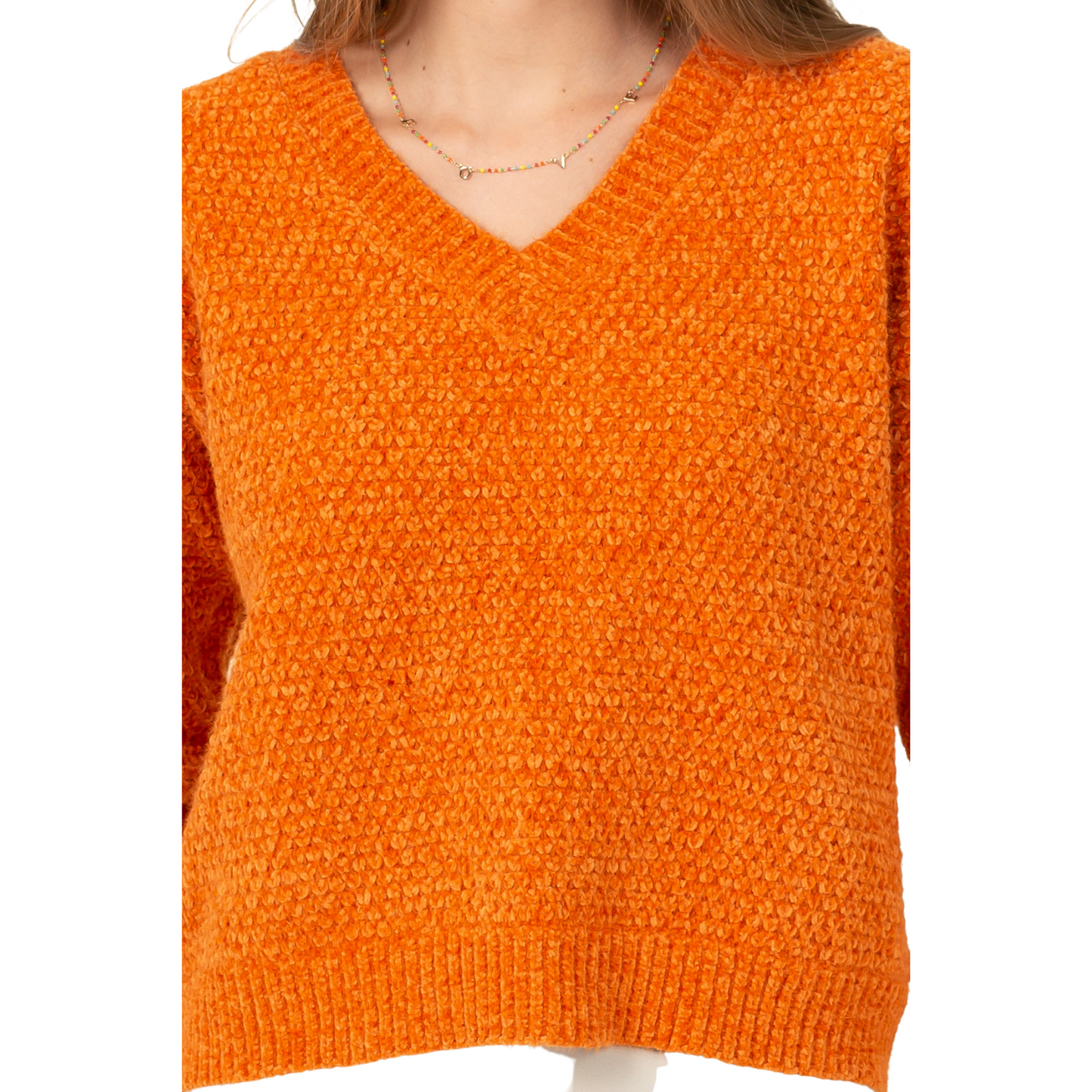 Double Zero Knit Sweater Burnt Orange (S-L)